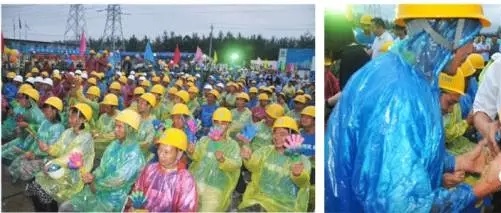 鋼模板上的“星光大道”舞臺(tái)