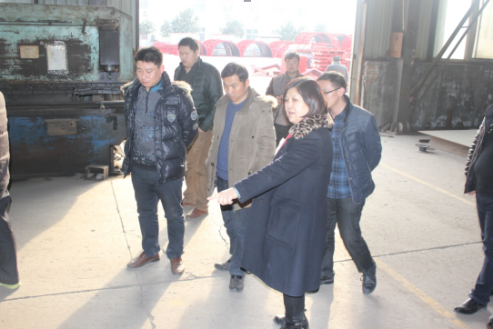 歡迎鋼模板各界領(lǐng)導蒞臨偉志考察指導