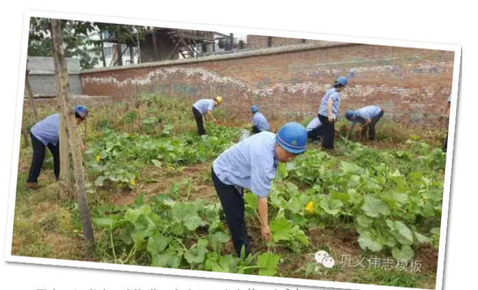 員工冒雨參加義務(wù)勞動(dòng)!感動(dòng)———偉志鋼模板廠家