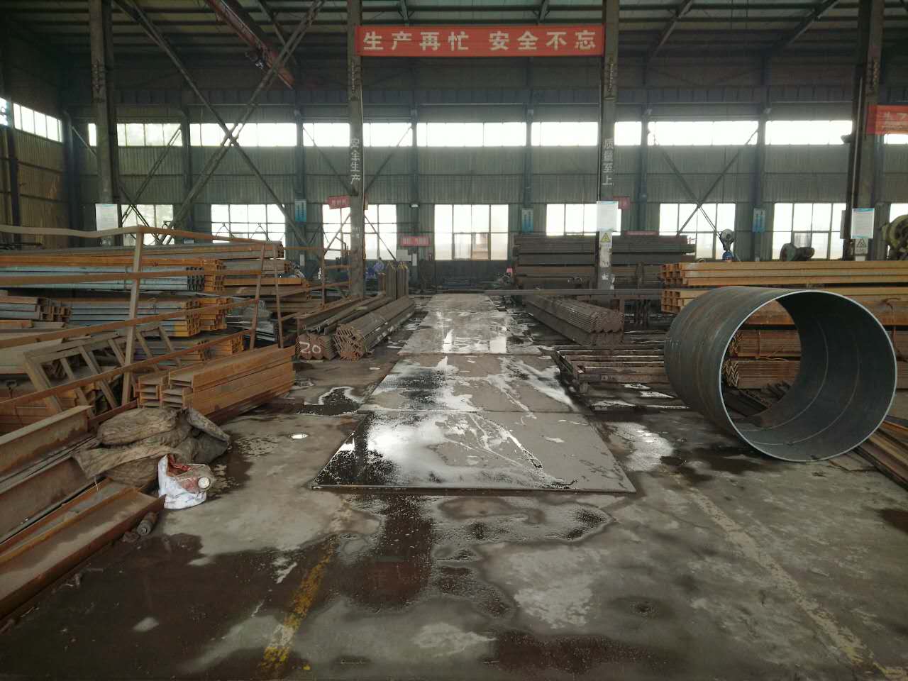 ?安全與衛生并存，看河南鋼模板廠家的車間