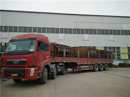 偉志鋼模板廠家生產的圓柱模板開始發貨了