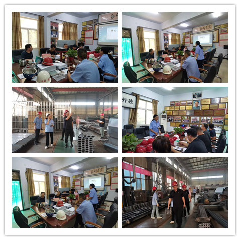 河南偉志鋼模板廠家歡迎濮聊項(xiàng)目部一行的到來