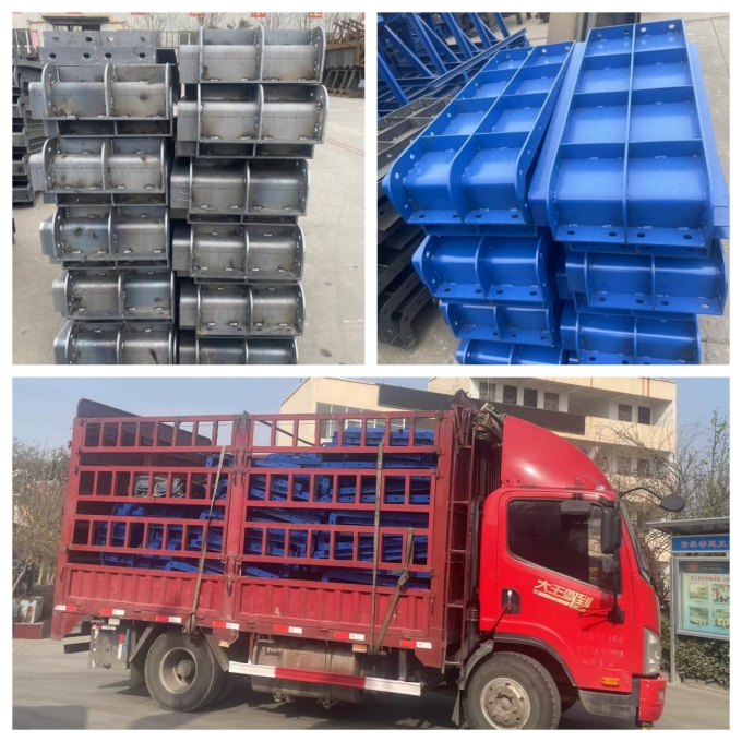 鄭州鋼模板廠家小方柱鋼模板已發貨